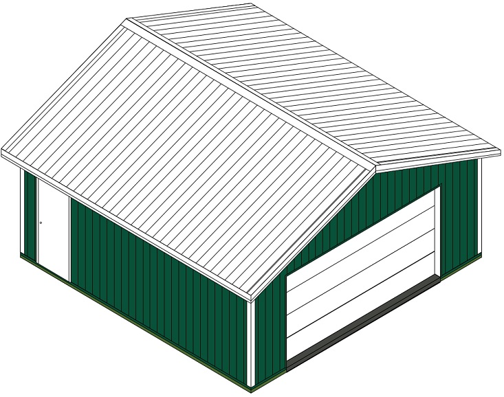 Pole barn and garage packages